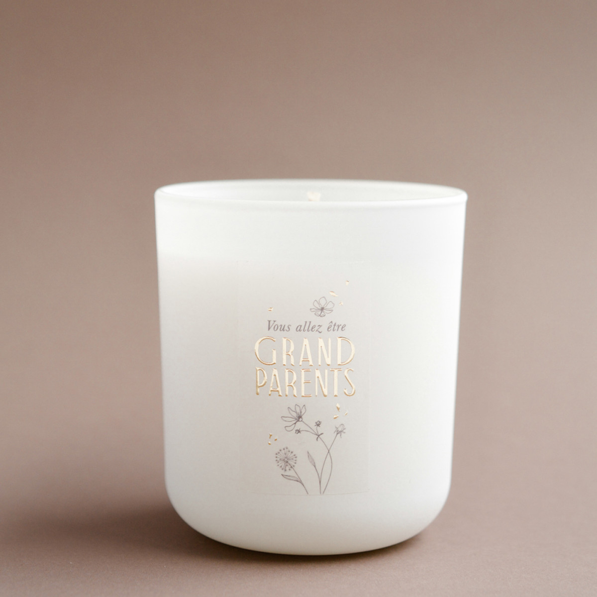 Candle - pregnancy announcement