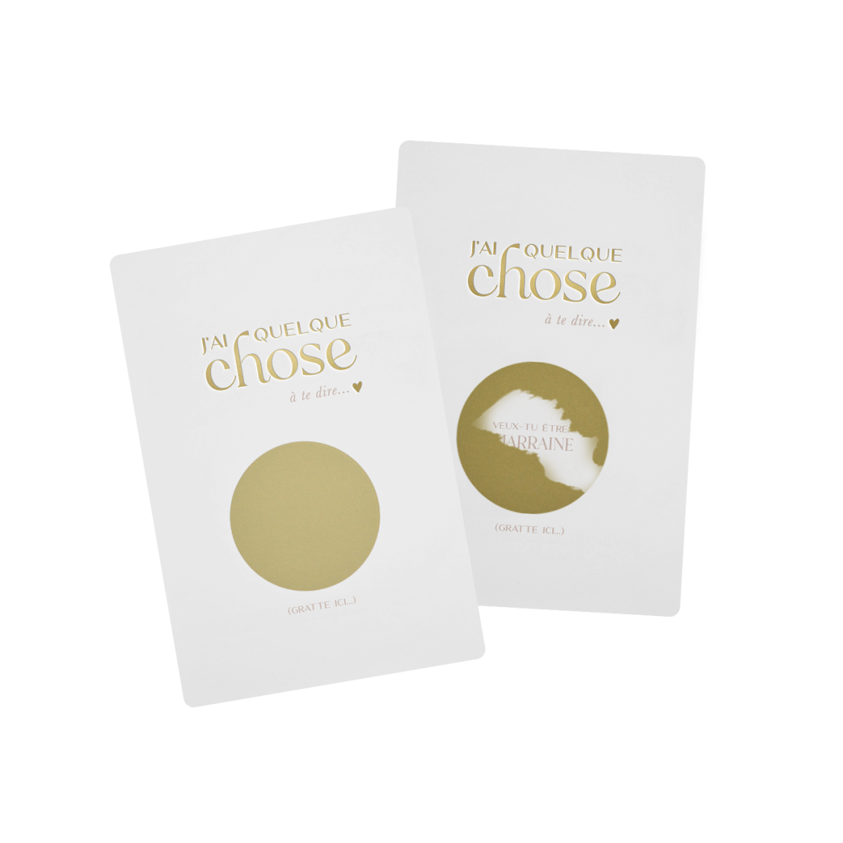 Scratch card "Marraine"